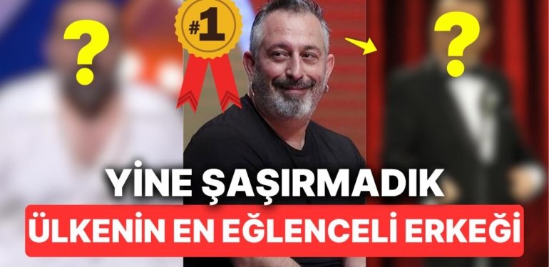 Türkiye’nin Eğlence Haritası Yine Şaşırtmadı: Araştırmalara Göre En Eğlenceli Erkek Cem Yılmaz Seçildi!