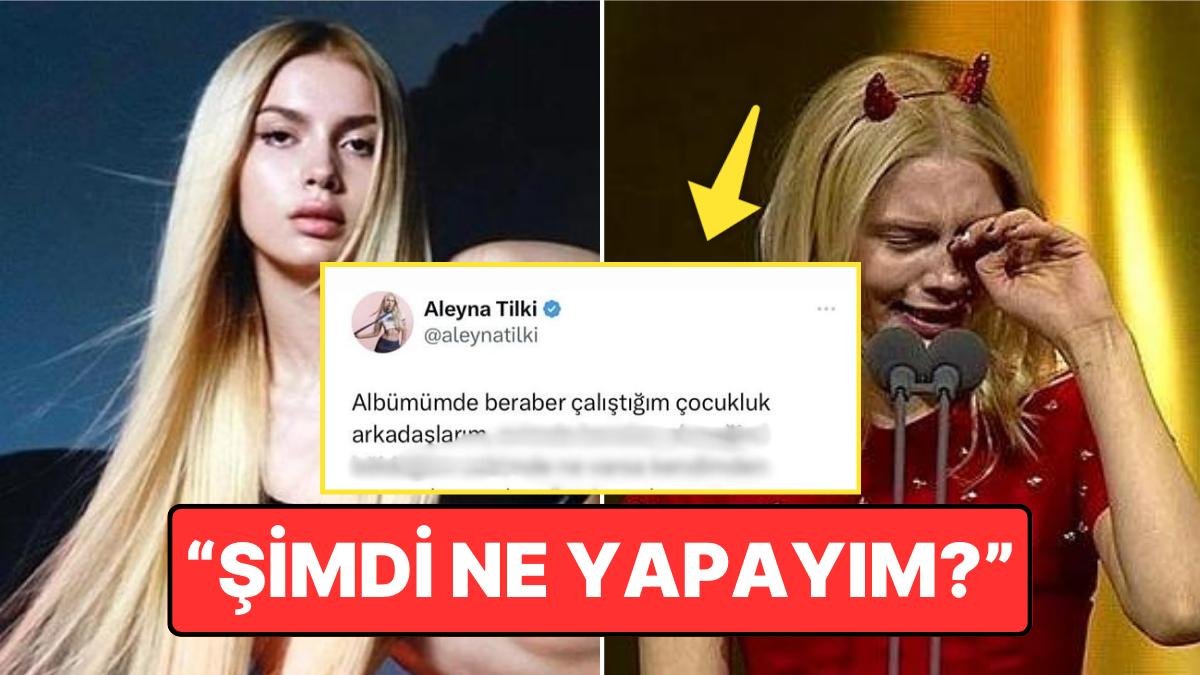 Yeni Albüm Çalışmalarına Başlayan Aleyna Tilki, Kendisine İhanet Eden Ekip Arkadaşlarına Ateş Püskürdü