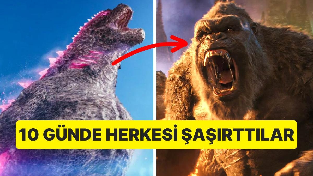 ‘Godzilla ve Kong: Yeni İmparatorluk’ Filmi Dünya Çapındaki Gişelerin Altını Üstüne Getirdi