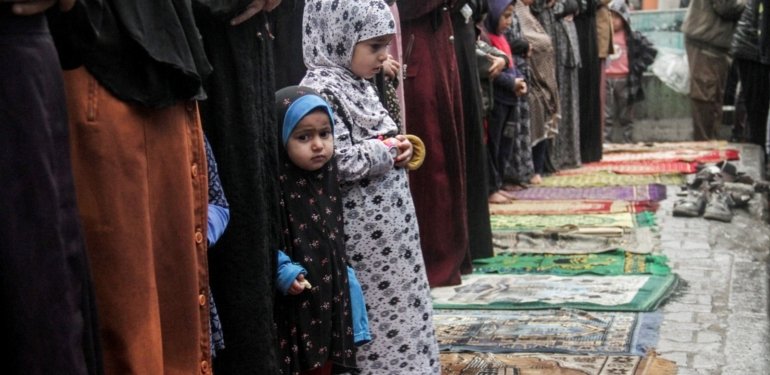 Savaşın gölgesindeki Gazze’de Ramazan Bayramı