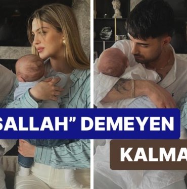 Yasemin Şefkatli ve İdo Tatlıses Birbirinden Şeker İkiz Bebekleriyle İlk Bayramlarını Kutladılar!