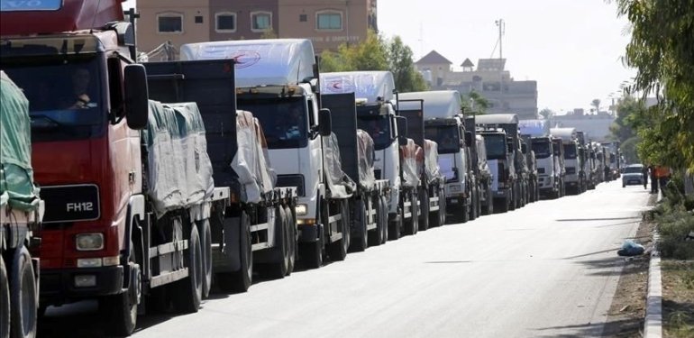İsrail duyurdu: Gazze’ye insani yardım girişi için yeni geçiş noktası açılacak