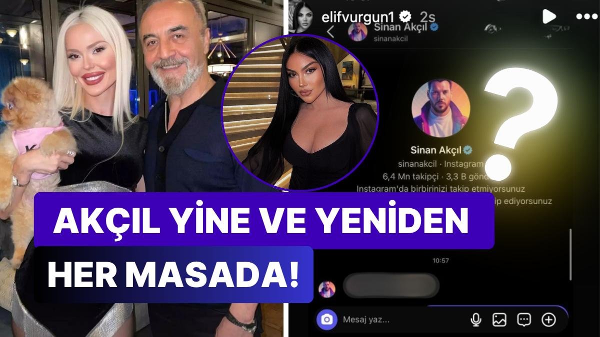 Sinan Akçıl’dan Yılmaz Erdoğan ve Cansu Taşkın’ın Pozlarını Paylaşan Kız Kardeşe Destek!