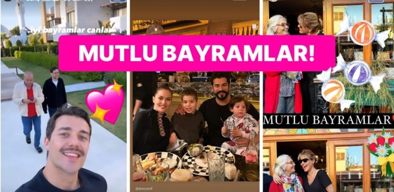 Birbirinden Ünlü İsimlerin Ramazan Bayramı Paylaşımları!