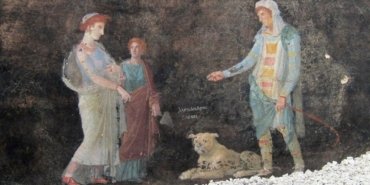 Pompeii’de 2 bin yıllık Truvalı Helen freski bulundu