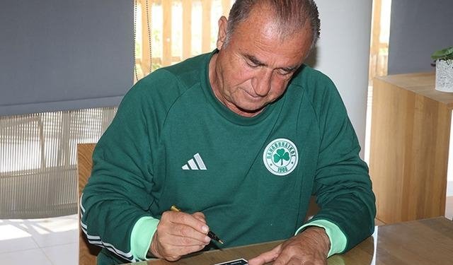 Olympiakos maçı öncesi Fatih Terim