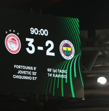 Olympiakos karşısında alınan yenilgiyle UEFA ülke puanında tarihi bir fırsatı teptik! Çekler berabere kalıp, biz kaybedince olanlar oldu