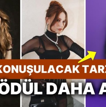 Serenay Sarıkaya GQ Global Creativity Awards Gecesinde Bir Ödül Daha Aldı! Tarzıyla da Adından Söz Ettirdi!