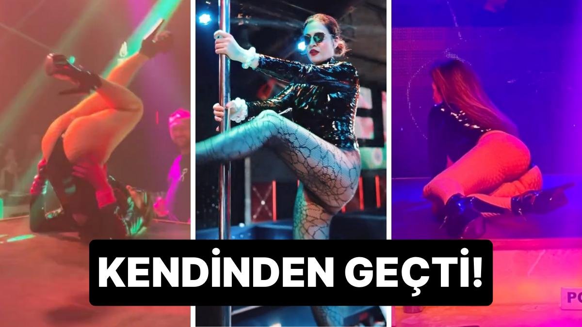 Resmen Kendinden Geçti: Uzun Zaman Sonra Sahneye Dönen Tuğba Ekinci’nin Akrobatik Halleri Olay Oldu!