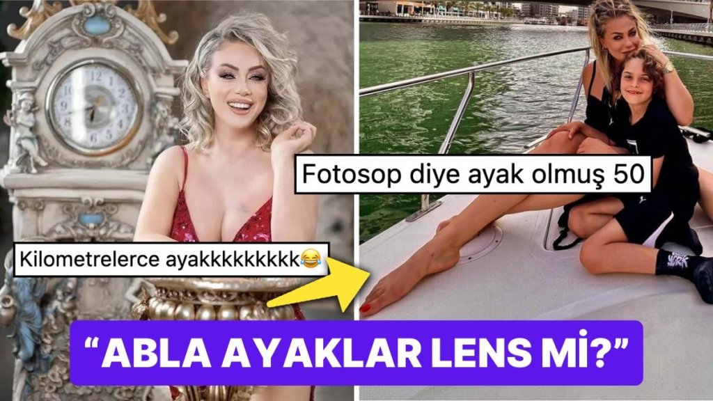Bacak Boyunu Uzatmak İsterken Ayağını Palete Dönüştüren Yeliz Yeşilmen Dillere Fena Düştü!
