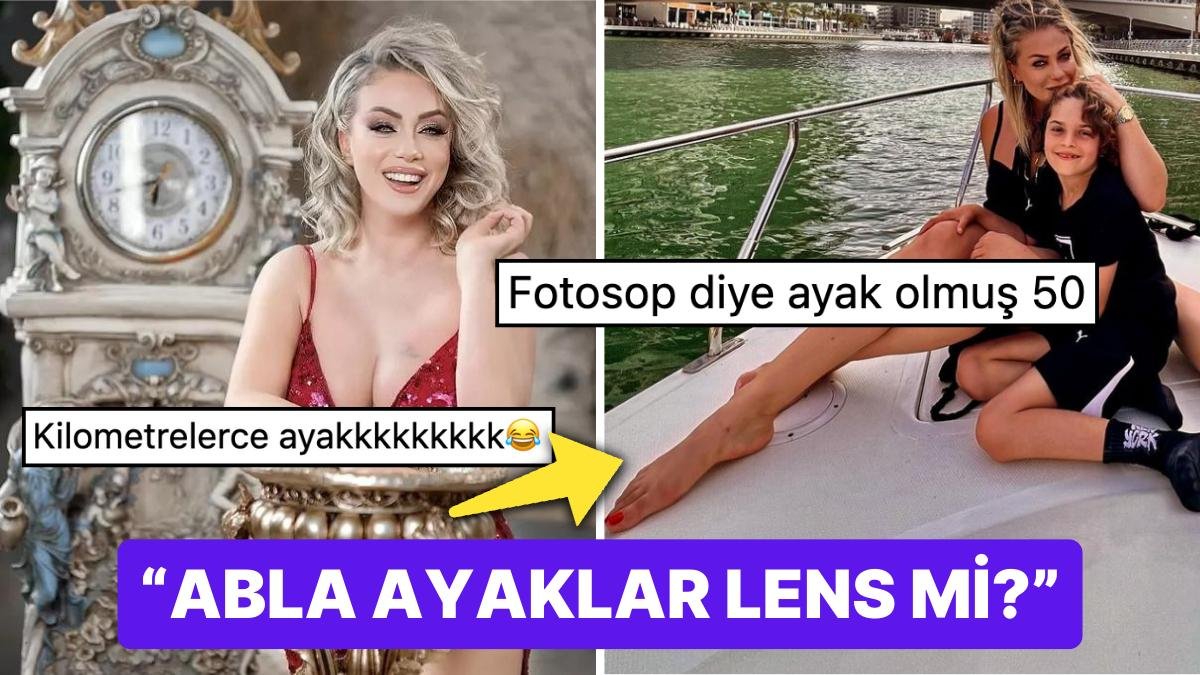 Bacak Boyunu Uzatmak İsterken Ayağını Palete Dönüştüren Yeliz Yeşilmen Dillere Fena Düştü!