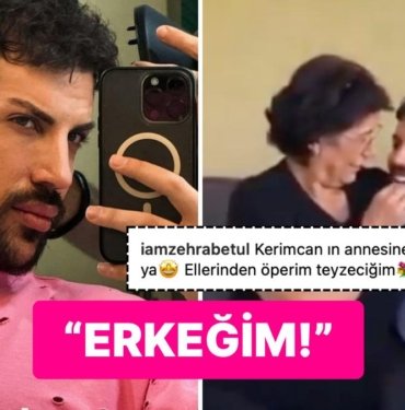 Kerimcan Durmaz’ın Annesinin Oğlunun Sakallı Halini Övmelere Doyamadığı Anlar Dillere Fena Düştü!