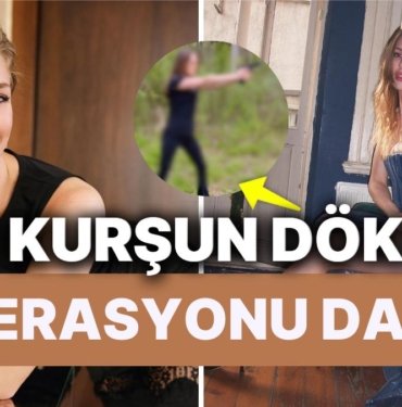 Yasemin Allen Eski FBI Ajanı Sevgilisi Amerikalı Aynasız’la Atış Dersinde! Bu Kez Yasemin Allen Kurşun Döktü!