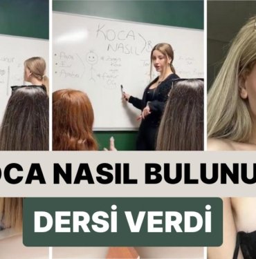 Mika Raun Tahtanın Başına Geçerek Bir Öğretmen Gibi “Koca Nasıl Bulunur?” Dersi Verdi