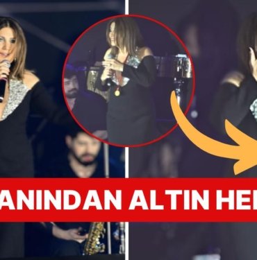 Konseri Sırasında Sibel Can’a Takılan Altının Boyutunun Yanında Fiyatını Duyanlar Kulaklarına İnanamadı