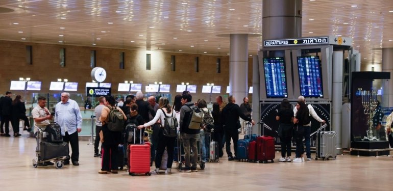 İsrail hava sahası sivil uçuşlara kapatıldı