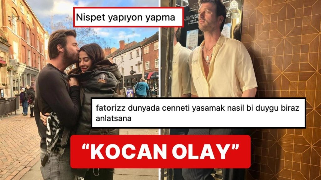 Başak Dizer’in Eşi Kıvanç Tatlıtuğ’u Paylaştığı Son Pozları “Kocan Olay Git Tadını Çıkar!” Dedirtti