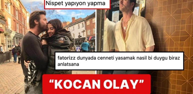 Başak Dizer’in Eşi Kıvanç Tatlıtuğ’u Paylaştığı Son Pozları “Kocan Olay Git Tadını Çıkar!” Dedirtti
