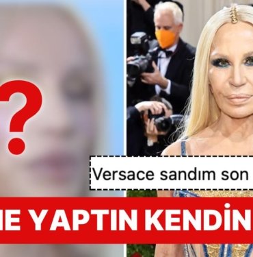 Tarzıyla Dikkat Çeken Gülşen Pembe ve Kırmızıdan Sonra Döndüğü Sarı Saçlarıyla Donatella Versace’ye Benzetildi