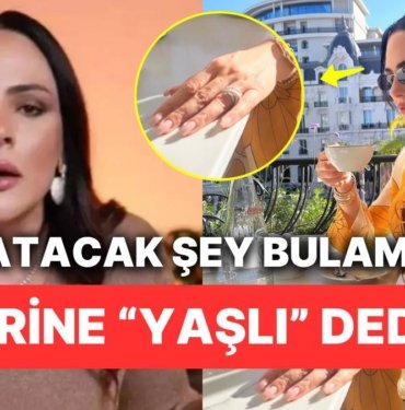 Buket Aydın Ellerini Görüp “Yaşlanmışsın” Diyen Takipçisine Sinirlenip Cevap Verdi