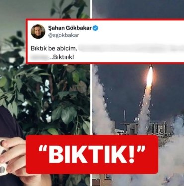 Her Paylaşımı Olay Olan Şahan Gökbakar İran’ın İsrail’e Yaptığı Saldırıya da Tepkisiz Kalamadı!