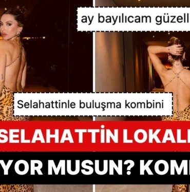 Hadise’nin Leopar Desenli Elbisesiyle Catwalk Yaptığı Son Paylaşımı “İlah mısın Silah mı?” Dedirtti