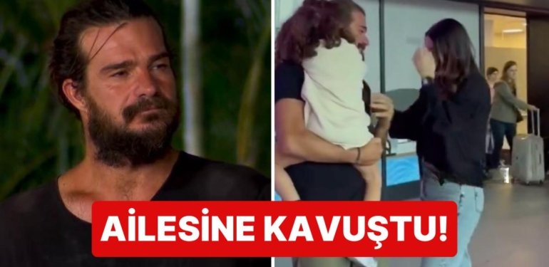 Kızına Verdiği Sözü Tutup 100. Günde Survivor’dan Elenen Hakan Hatipoğlu Ailesine Gözyaşlarıyla Kavuştu