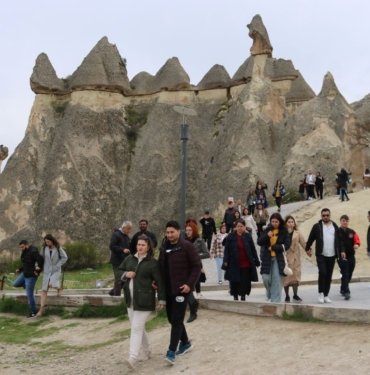 Bayram tatilinde Kapadokya’ya turist akını