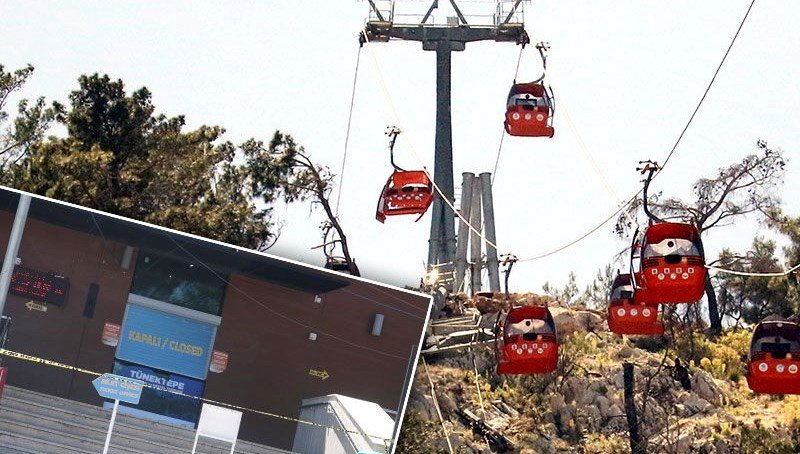 Teleferik kazasının ardından sessizlik hakim: Girişler kapatıldı, incelemeler sürüyor