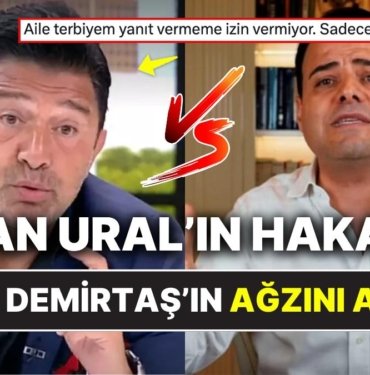 Eleştirilere Dayanamayıp Hakaretler Yağdıran Hakan Ural, Özgür Demirtaş’ın Bayramlık Ağzını Açtırdı