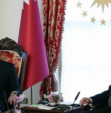 Cumhurbaşkanı Erdoğan Katar Emiri Şeyh Al Sani ile telefonda görüştü