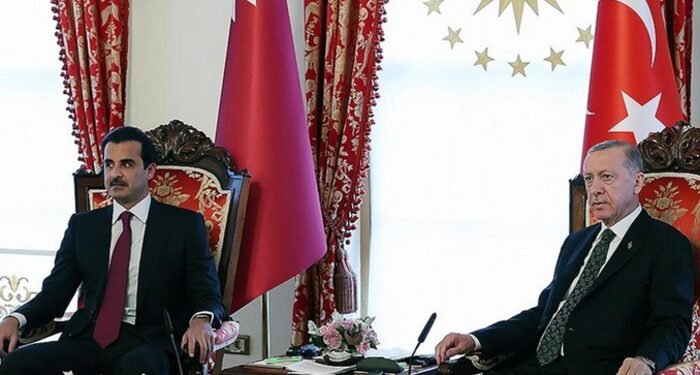 Cumhurbaşkanı Erdoğan Katar Emiri Şeyh Al Sani ile telefonda görüştü