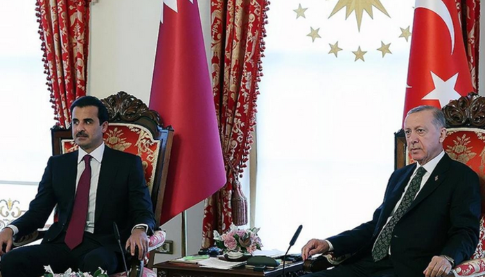Cumhurbaşkanı Erdoğan Katar Emiri Şeyh Al Sani ile telefonda görüştü