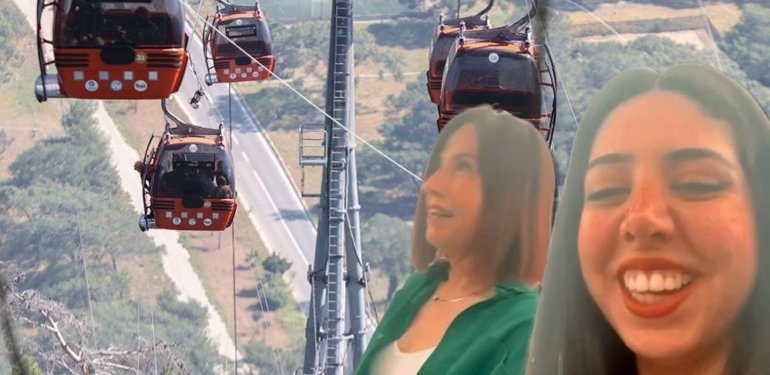 Teleferikteki kaza anını kaydeden anne-kız konuştu: “Bir daha ayağımı yerden kesen hiçbir şeye binmem”
