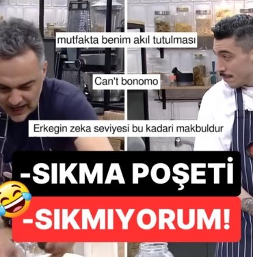 Arda Türkmen’e Katılıp Mutfaktan Gram Anlamadığını Kanıtlayan Can Bonomo’nun Sıkma Poşetiyle İmtihanı!