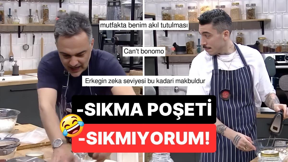 Arda Türkmen’e Katılıp Mutfaktan Gram Anlamadığını Kanıtlayan Can Bonomo’nun Sıkma Poşetiyle İmtihanı!