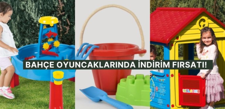 Havaların Isınmasıyla Kendini Dışarı Atan Çocuklarınızın Gelişimini Destekleyecek İndirimli Oyuncaklar
