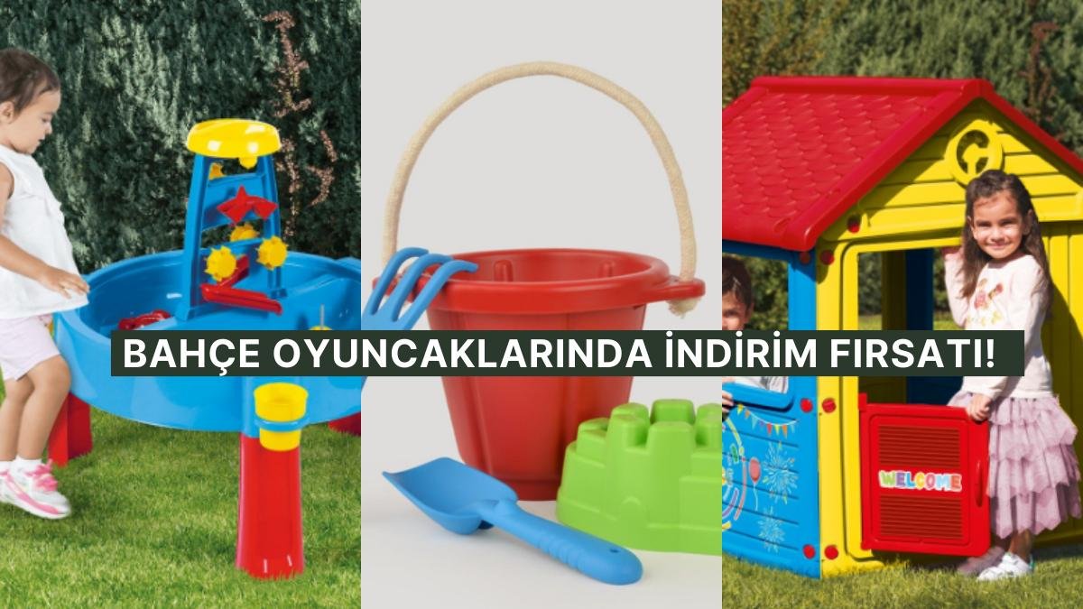 Havaların Isınmasıyla Kendini Dışarı Atan Çocuklarınızın Gelişimini Destekleyecek İndirimli Oyuncaklar