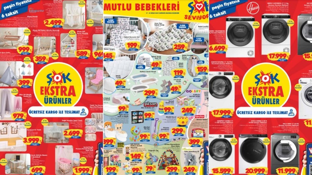 ŞOK’a Hoover Çamaşır Kurutma Makinesi Geliyor! 17 Nisan 2024 ŞOK Aktüel Ürünler Kataloğu