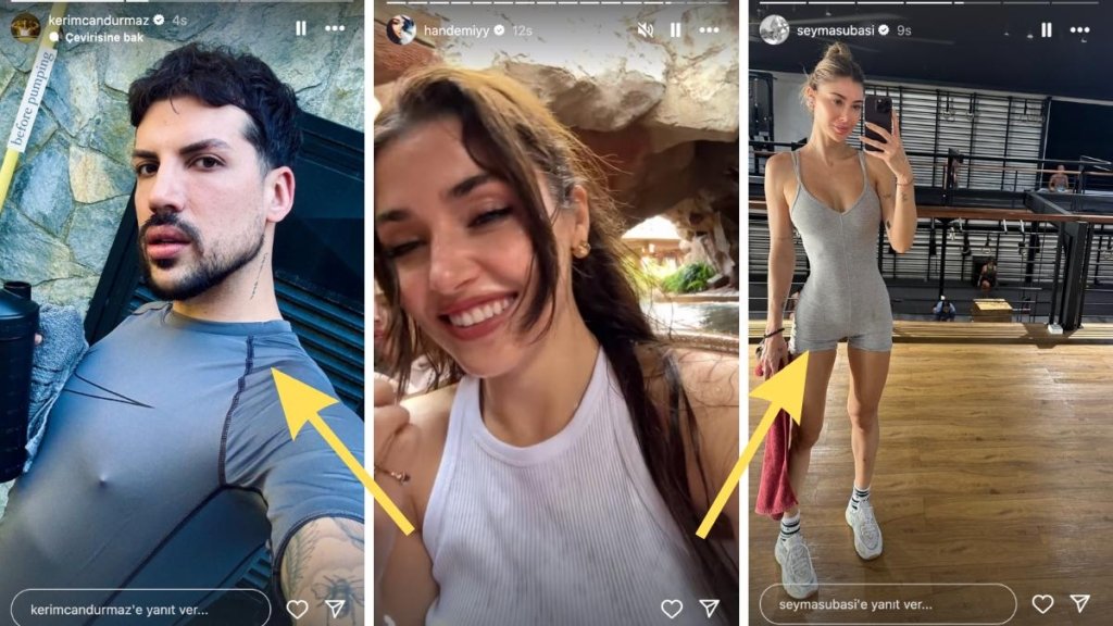 Çocuklar Gibi Eğlenen Hande Erçel’den Eril Kerimcan’a 15 Nisan’da Ünlülerin Yaptığı Instagram Paylaşımları