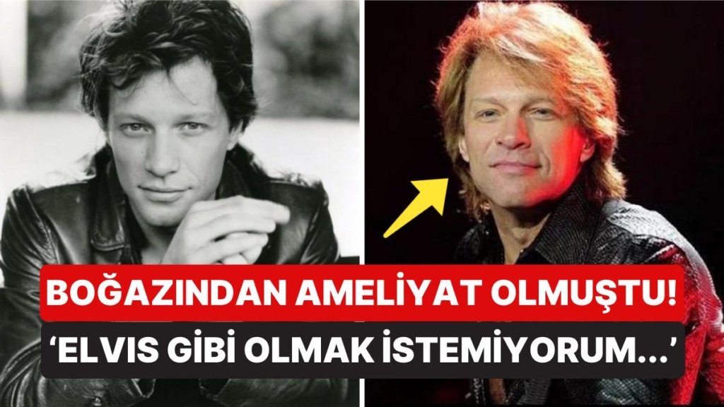 Ünlü Rock Yıldızı Jon Bon Jovi, Sağlık Sorunları Nedeniyle Müziği Bırakabileceğini Açıkladı