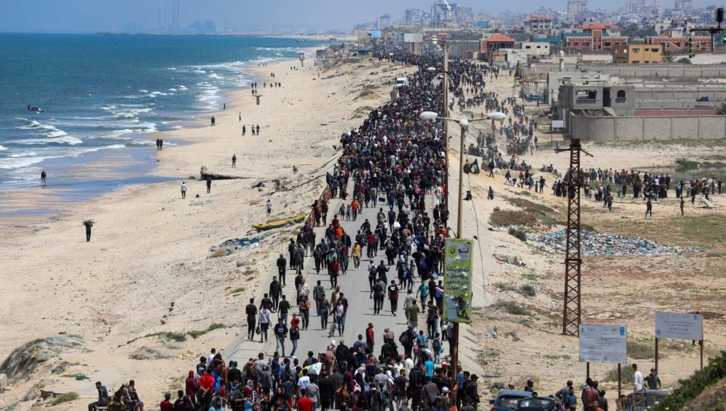 Gazze’de 1,7 milyon insan zorla yerinden edildi