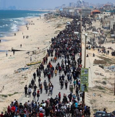 Gazze’de 1,7 milyon insan zorla yerinden edildi