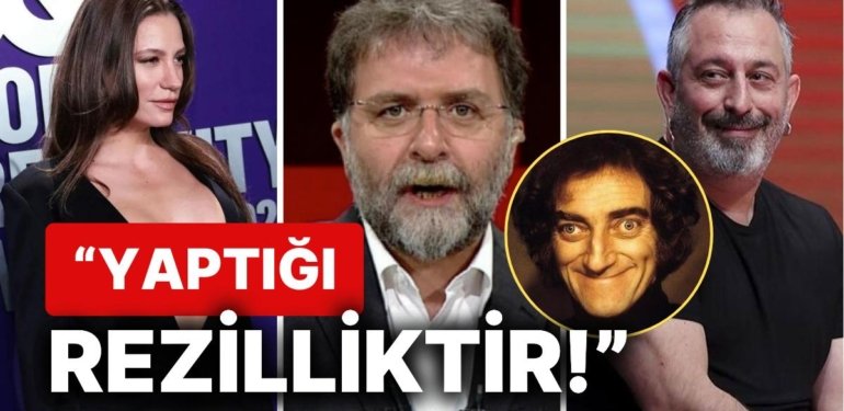 Cem Yılmaz’ın Serenay Sarıkaya’ya Meme Göndermesi Yaptığı İddiasına Ahmet Hakan’dan Sert Yorum