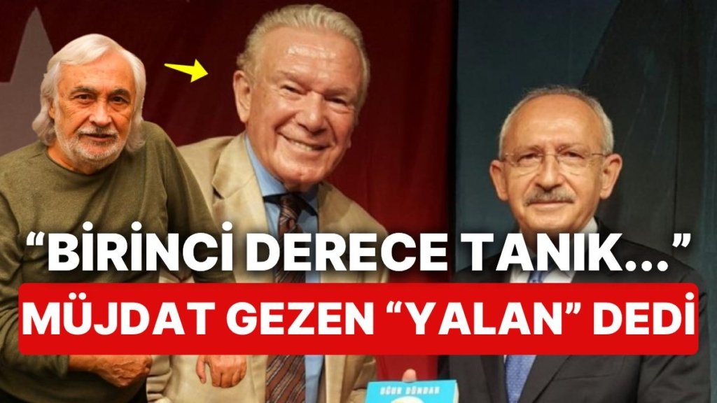 Kemal Kılıçdaroğlu ve Uğur Dündar Arasındaki Tartışmaya Müjdat Gezen’in “Yalan” Yorumu Damga Vurdu