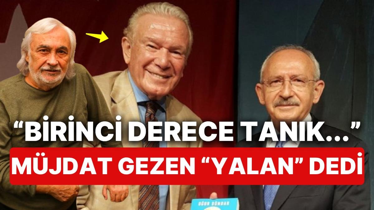 Kemal Kılıçdaroğlu ve Uğur Dündar Arasındaki Tartışmaya Müjdat Gezen’in “Yalan” Yorumu Damga Vurdu