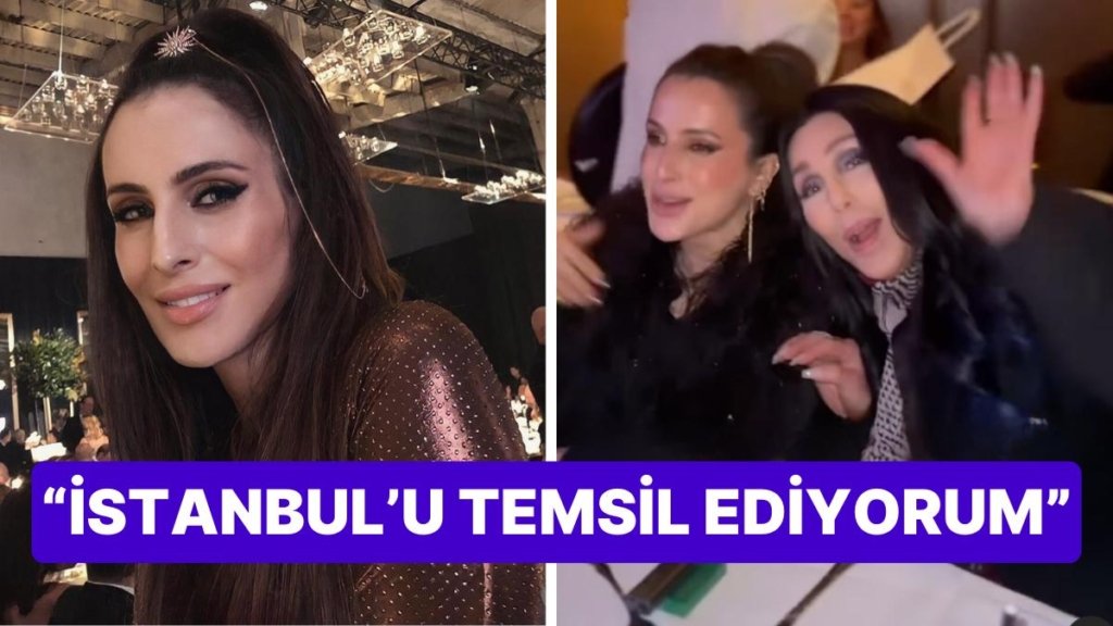 İstanbul’u Temsil Etti! “Ben Nebi” Diyerek Kendini Tanıtan Nevbahar Koç Dünya Yıldızı Cher ile Partiledi