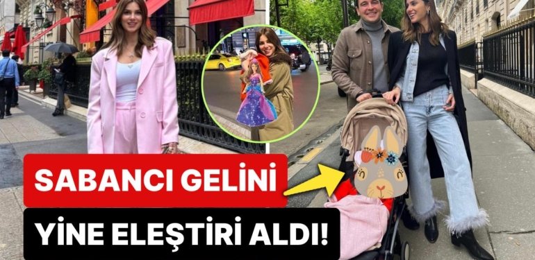 Kızı Arzu Alara’yı Devasa Emojilerle Gizleyen Nazlı Sabancı Fena Topa Tutuldu!