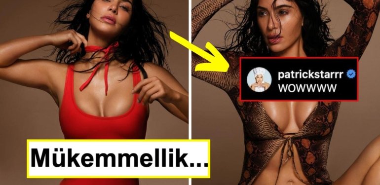Güzelliğiyle Adından Sıkça Söz Ettiren Kim Kardashian, Markası SKIMS İçin Kamera Karşısına Geçti