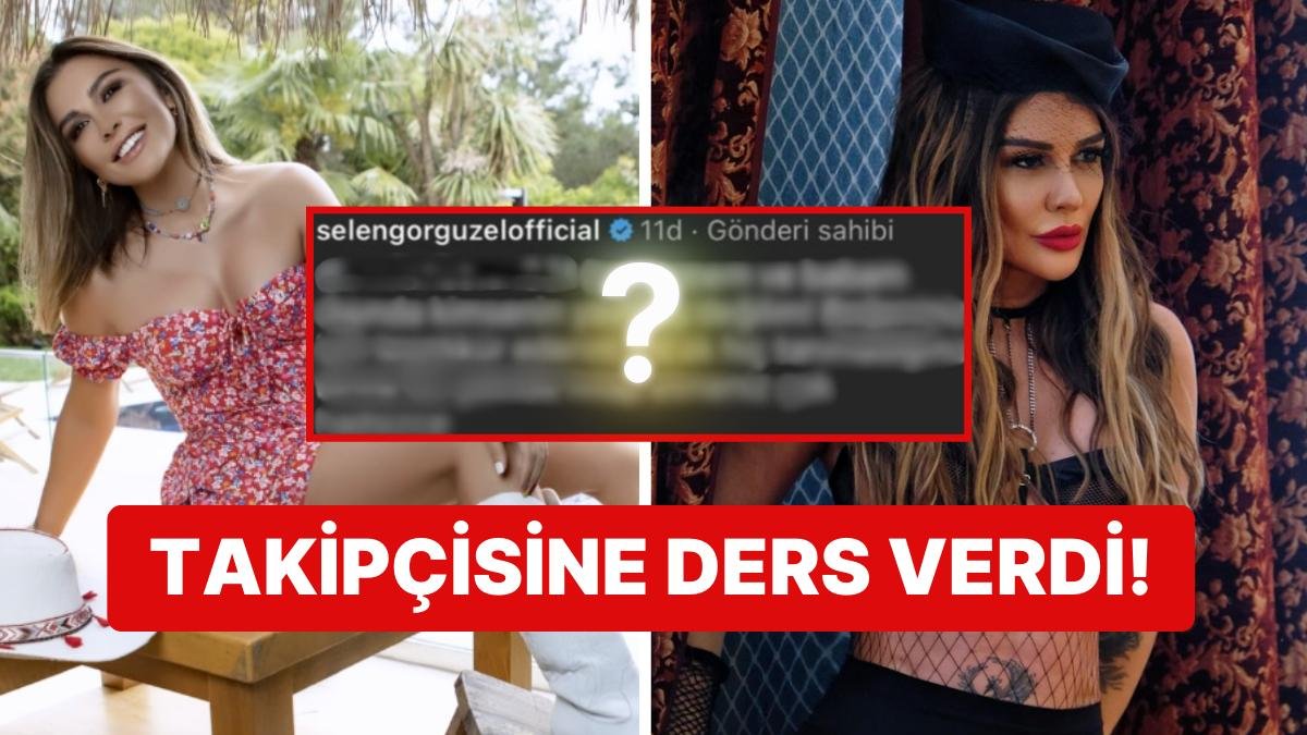 Takipçisinin Yaptığı “Yavrum” Yorumuna Sinirlenen Selen Görgüzel Had Bildirdi